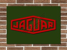 Jaguar Heritage Metal Sign Wall Plaque Garage Sign Vintage Retro Man Cave