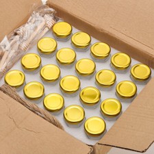 Set of 20pcs GLASS JAM JARS