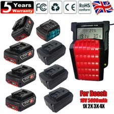 18V 5Ah Professional Bosch battery GBA GSR GSB GDR 18V-LI BAT Series Charger Set