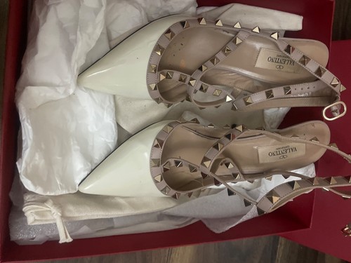 Valentino cream shoes - valentino,