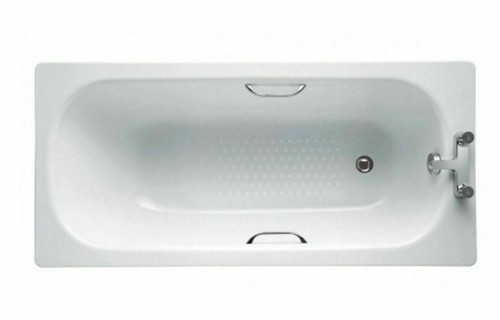 Steel antislip bath - steel,
