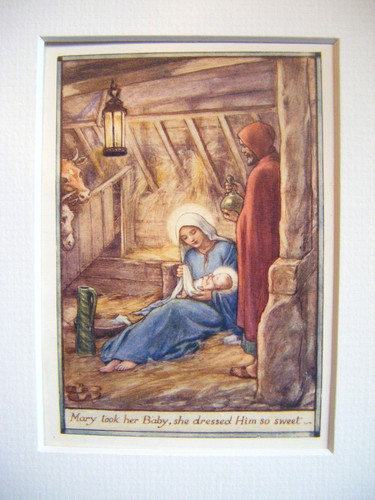 Vintage nursery print - print, &