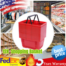12 Pcs Supermarket Basket ，