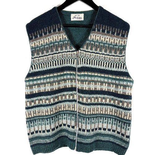 Vtg rodes vest - vest, large