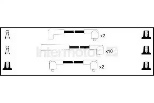 Ignition lead set assembled - ignition,