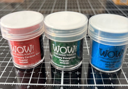 Wow embossing powders - embossing,