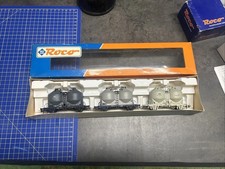 Roco 44035 3 Piece Set: Silo Cars DB Ho Gauge Model Train Boxed