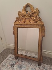Antique GOLD bird Decor Wall