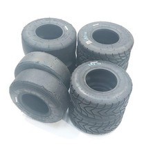 Used Mojo Cadet C2/Cw Slick/Wet Tyre Set Bundle Go Kart Racing