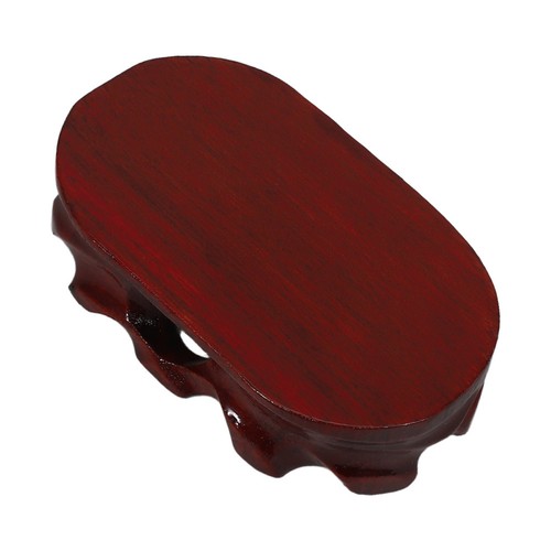 3pcs wooden craft pedestal - wooden,