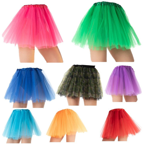 Women neon tutu skirt - women's,