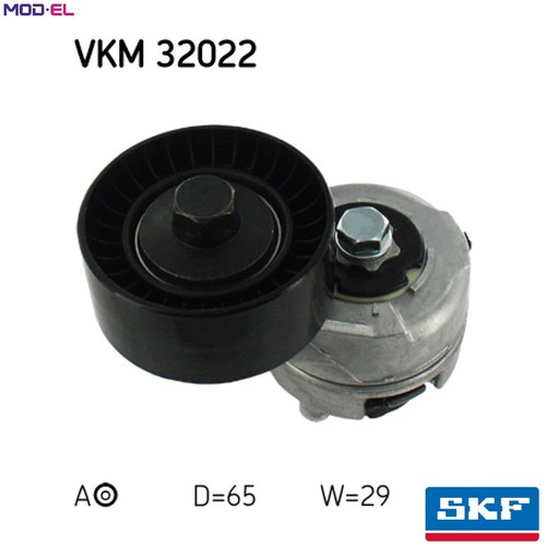 Belt tensioner vribbed - belt,