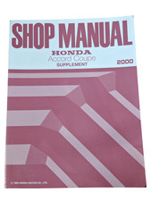 Honda Accord Coupe Supplement