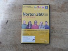 Norton 360 3.0.1 Antivirus VPN 2009 3 Devices. Vintage Windows 7