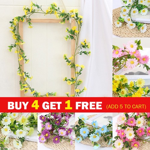 6ft artificial daisy vine - artificial,