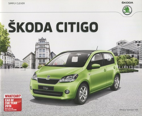 Car brochure skoda citigo - skoda,