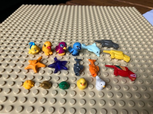 Lego animals fish bird - animals,