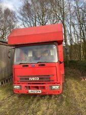 Iveco 7.5T horsebox. Now SORN