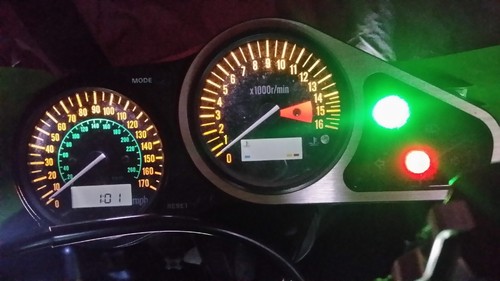 Led clock upgrade kit - upgrade, kawasaki