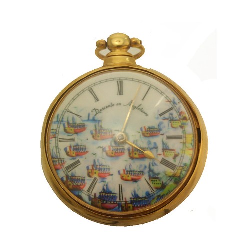 18k gold napoleonic fusee - ,