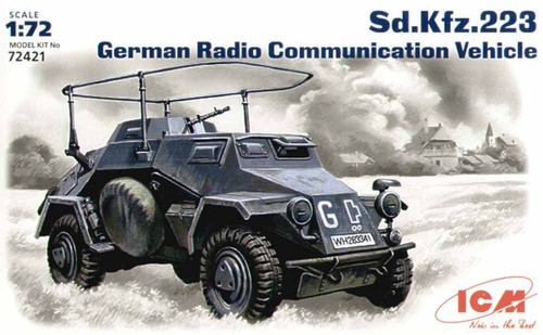 Icm 72421 german - 72421, sd.kfz.223