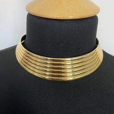 Gold Tone Cleopatra Style