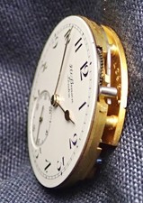 J.W.BENSON "THE BANK" WORKING WELL BEST LONDON MAKE Pocket Watch Movement 41.2mm