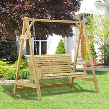 Seater larch wood - 2-seater,