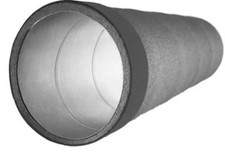 Insulated spiral ducting 100cm long x 16cm wide (price for all 8)