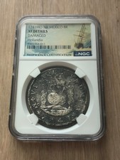 1741 mexico silver reales - 1741,