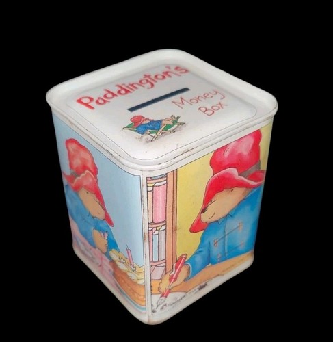Paddington bear coin - bear, tin