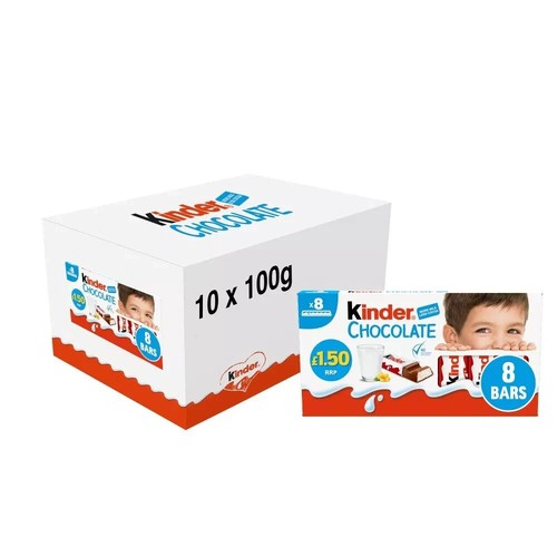 Kinder chocolate small bars - kinder,