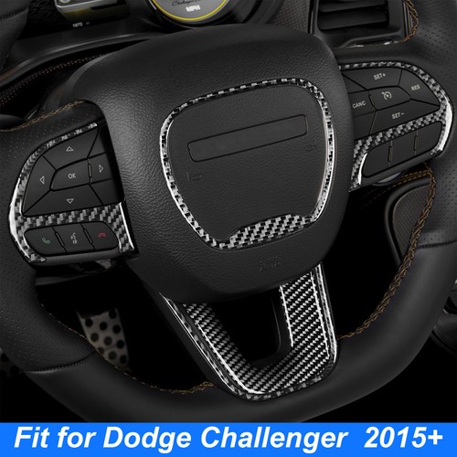 4pcs carbon fiber car steering - carbon,