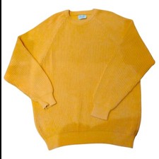 Vintage Benetton bright yellow