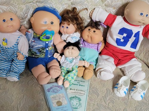 Lot vintage cabbage patch - vintage,