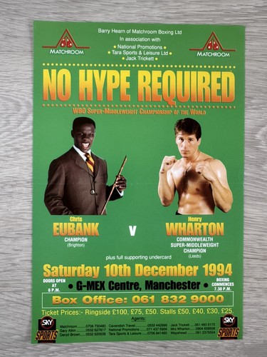 Chris eubank henry wharton - chris,