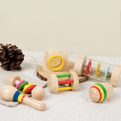 5pcs wooden baby kids - 5pcs,