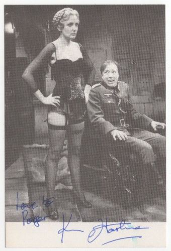 Kim hartman signed photo - hartman,