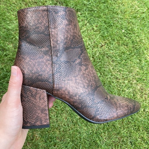 Women brown faux - women’s, croc