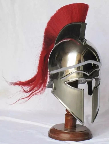 Greek corinthian helmet steel - greek,