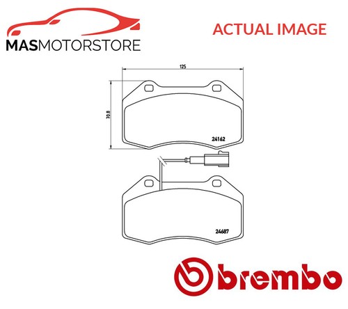Brake pads set braking - brake, pad