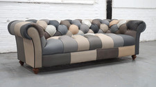 Chesterfield Sofa in Patchwork