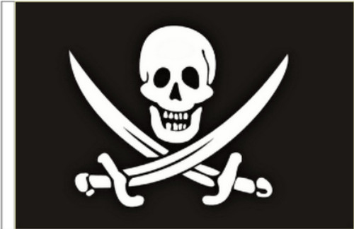 Pirate skull crossbones - pirate,