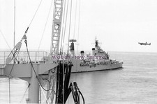 rp04844 - Royal Navy Warship - HMS Blake C99 from RFA Regent - print 6x4