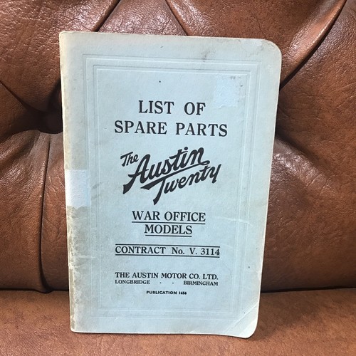 Austin twenty war office - twenty,