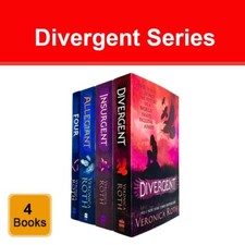 Divergent Series Complete 4 Books Collection Set by Veronica Roth - Ages 13+ PB