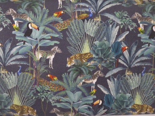 Tropical jungle design cotton - jungle,