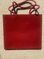 Cartier Paper Gift Bag empty 20cm x 18cm