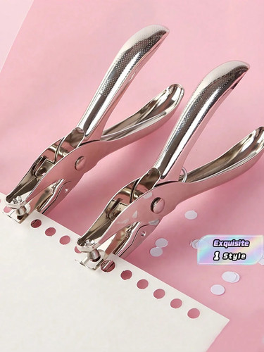 Hole punch metal - held, one