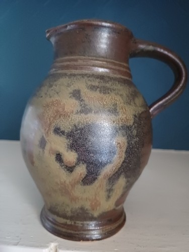 Vintage studio pottery salt - vintage,